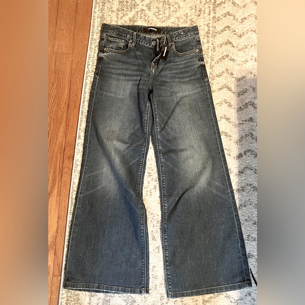 Express Wide Leg Jeans 2S